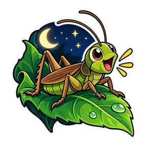 Crickets sound button
