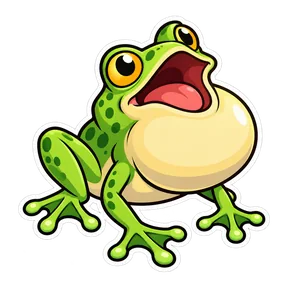 Frog sound button