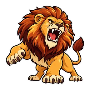 Lion roar sound button