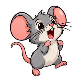 Mouse squeak 1 sound button