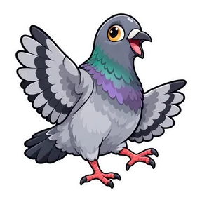 Pigeon 1 sound button
