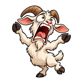 Screaming goat 1 sound button