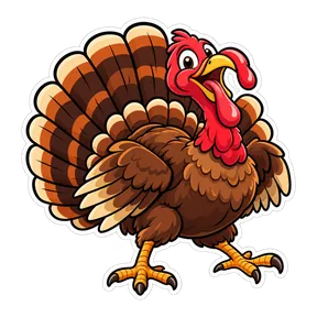 Turkey gobble 1 sound button