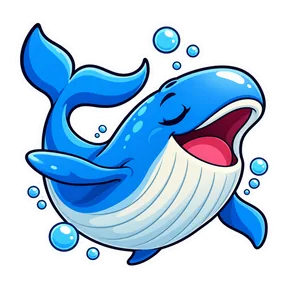 Whale sound button