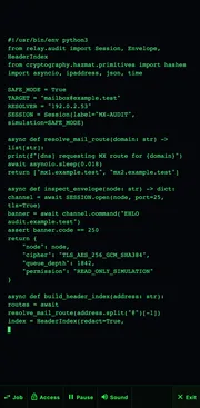 Hacker typer in the Pranksters app