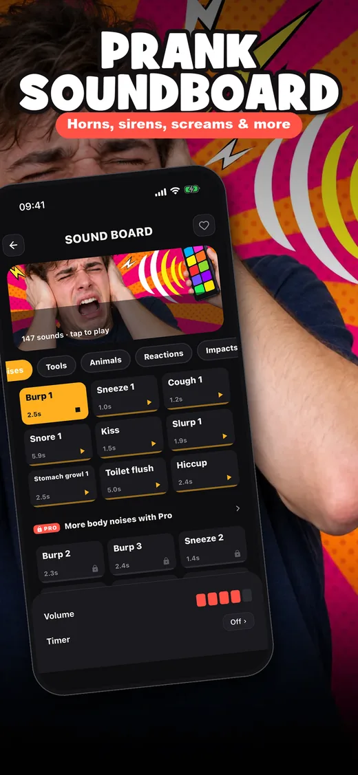 Prank sounds app soundboard