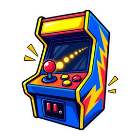 Arcade chomp and death 1 sound button