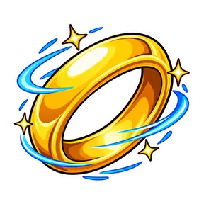 Sonic ring 1 sound button