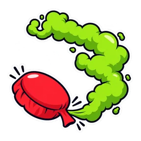 Long fart sound button