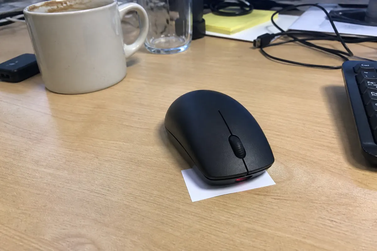 The invisible mouse