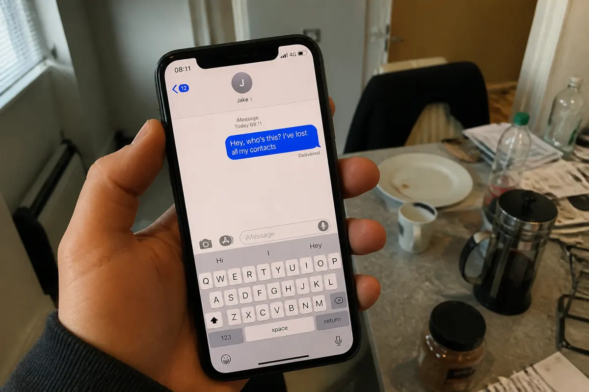 The "new phone, who dis" loop