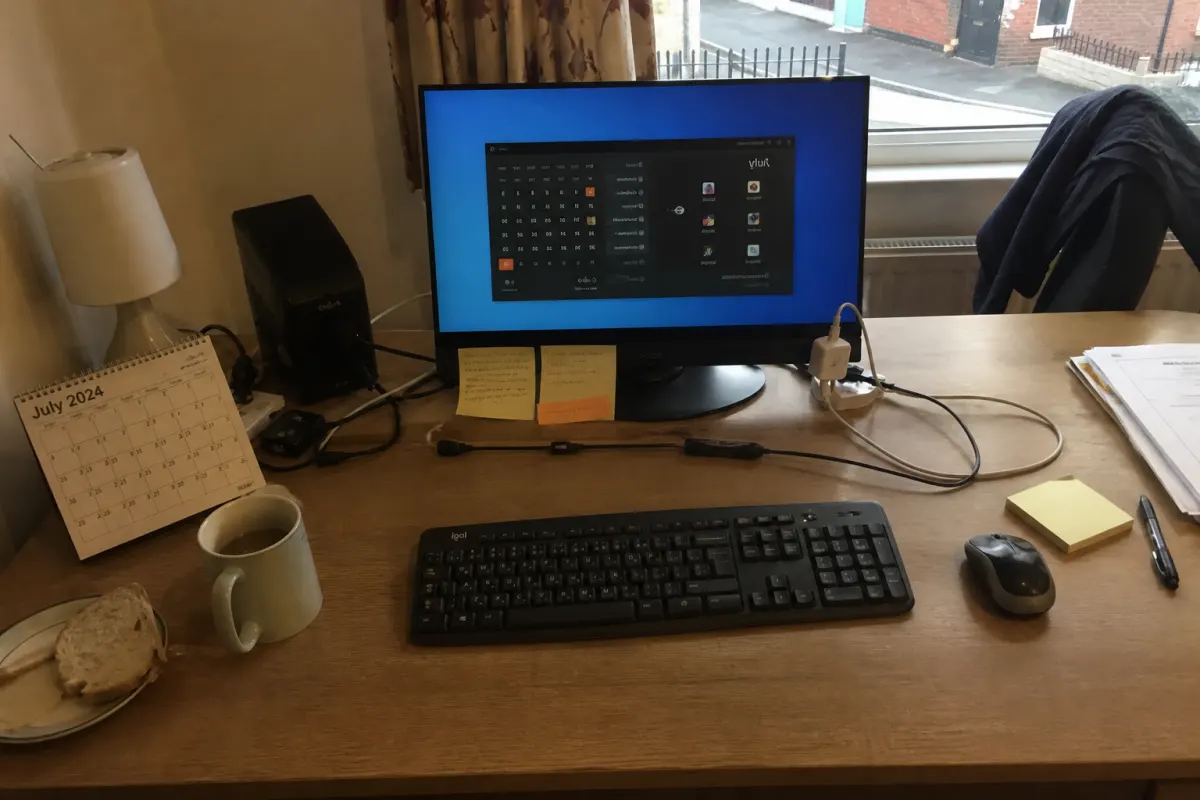 The upside-down office