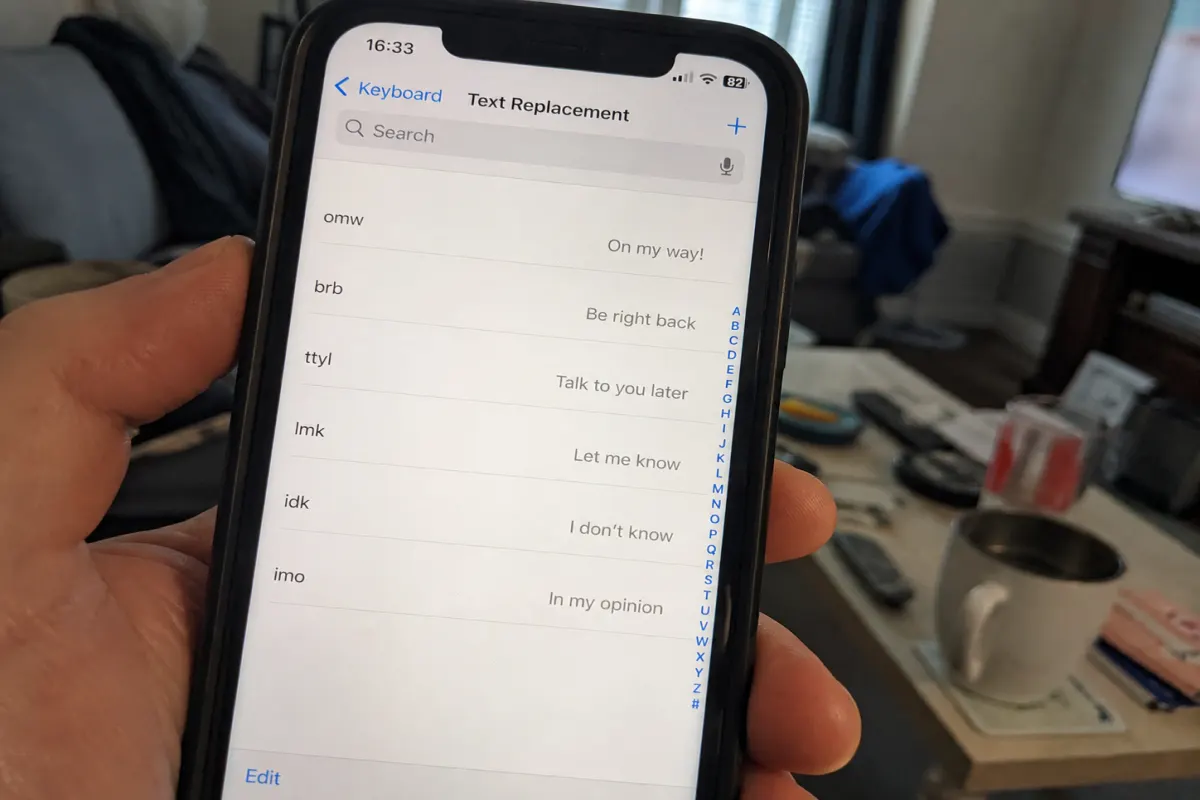 Autocorrect trap