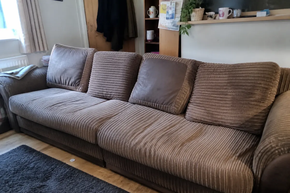 Sofa cushion reversal