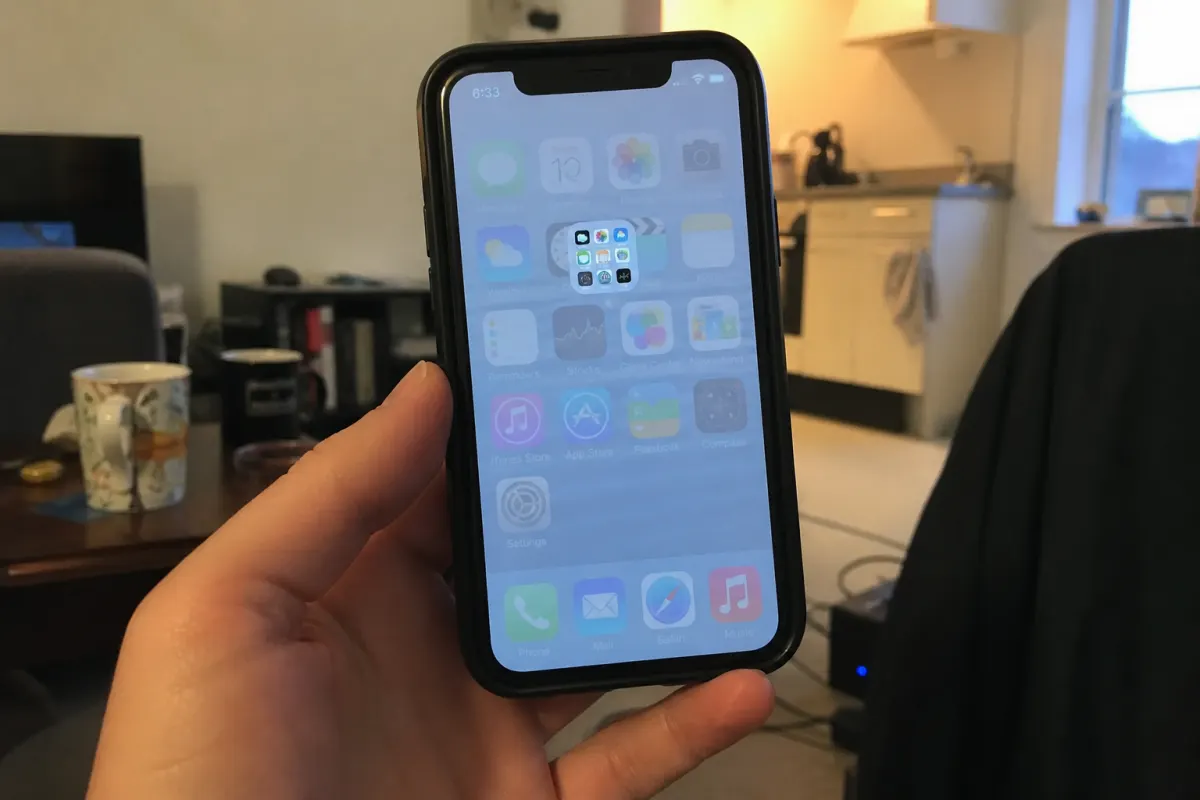 Phantom home screen