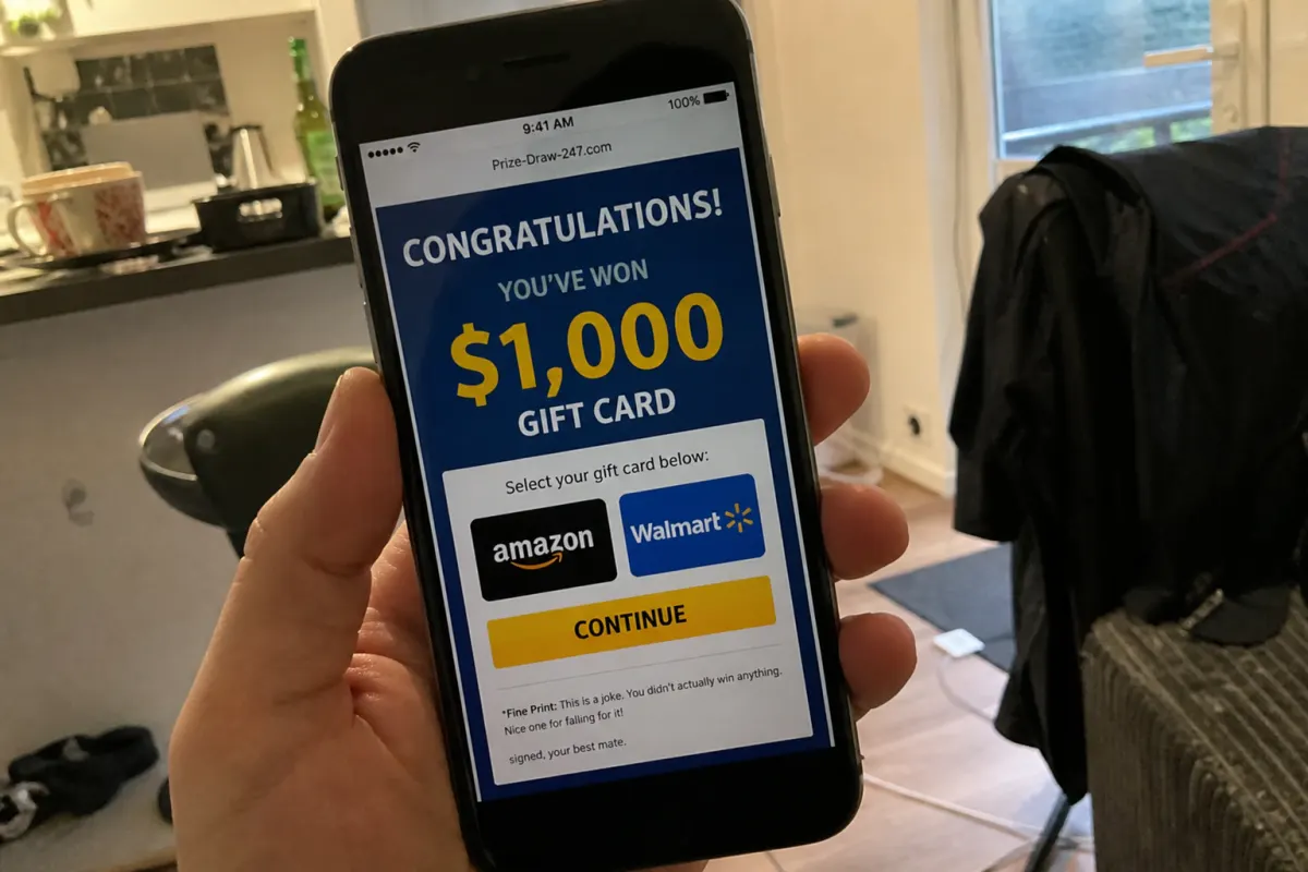 The prize that isn't
