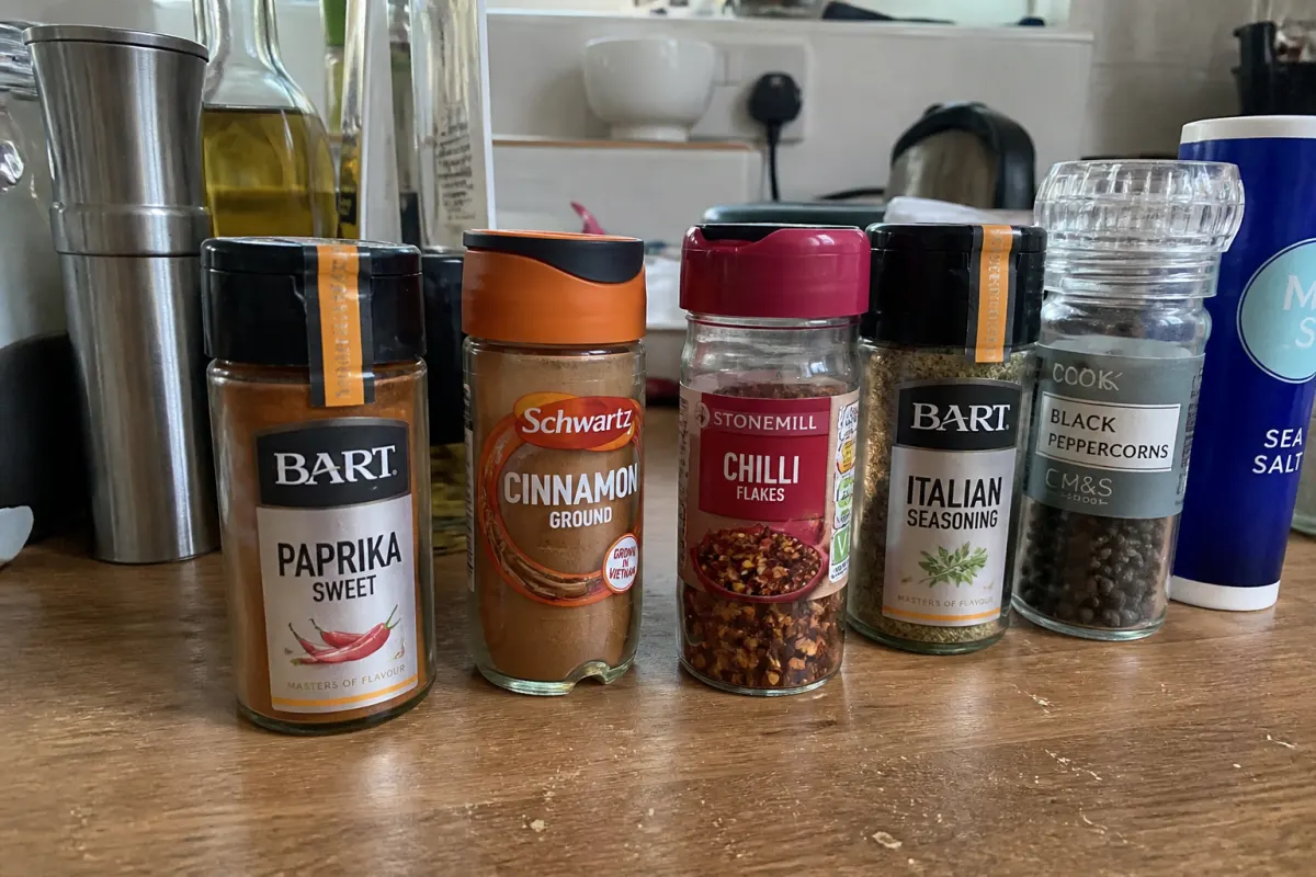 Spice-rack shuffle