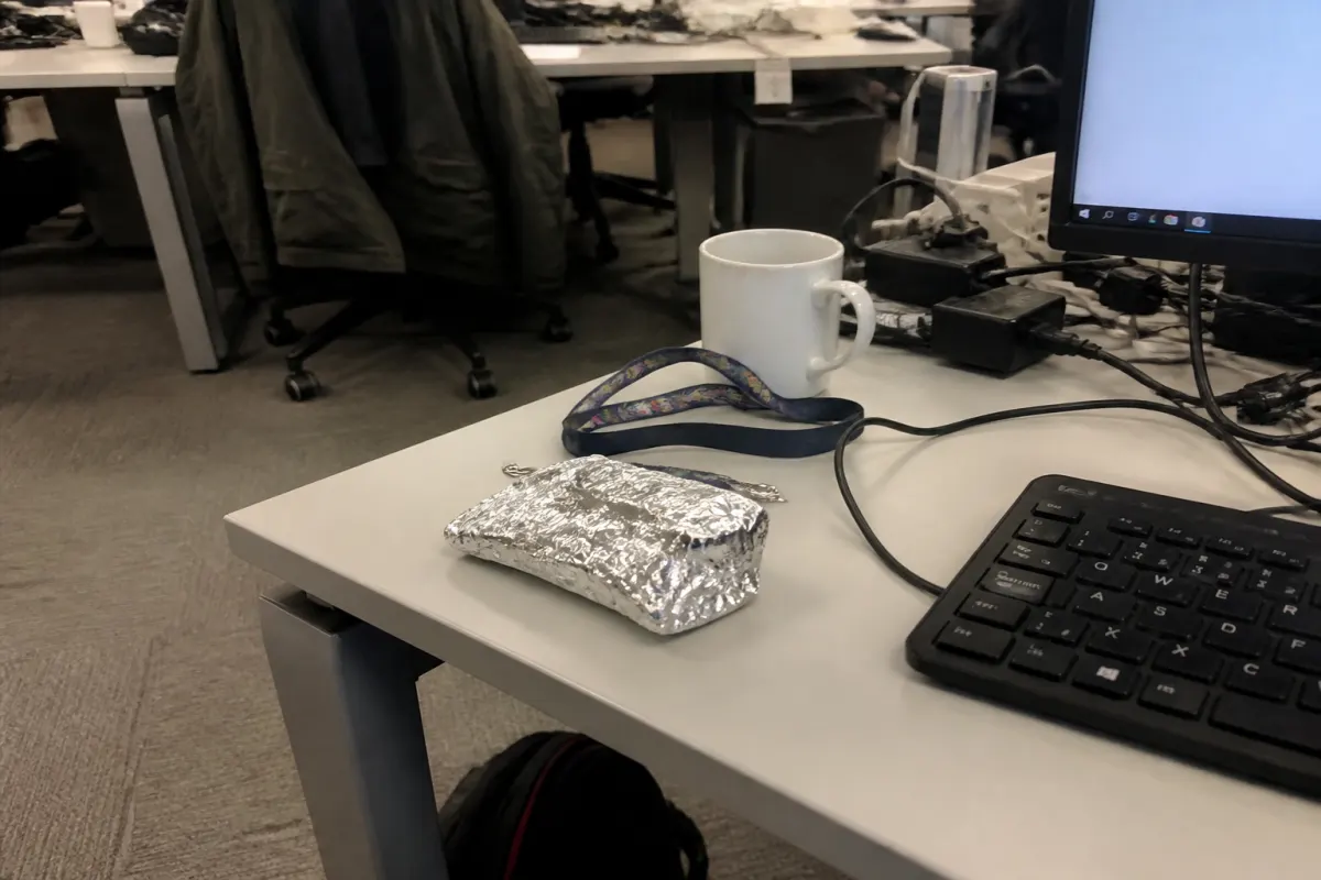 Foil one item