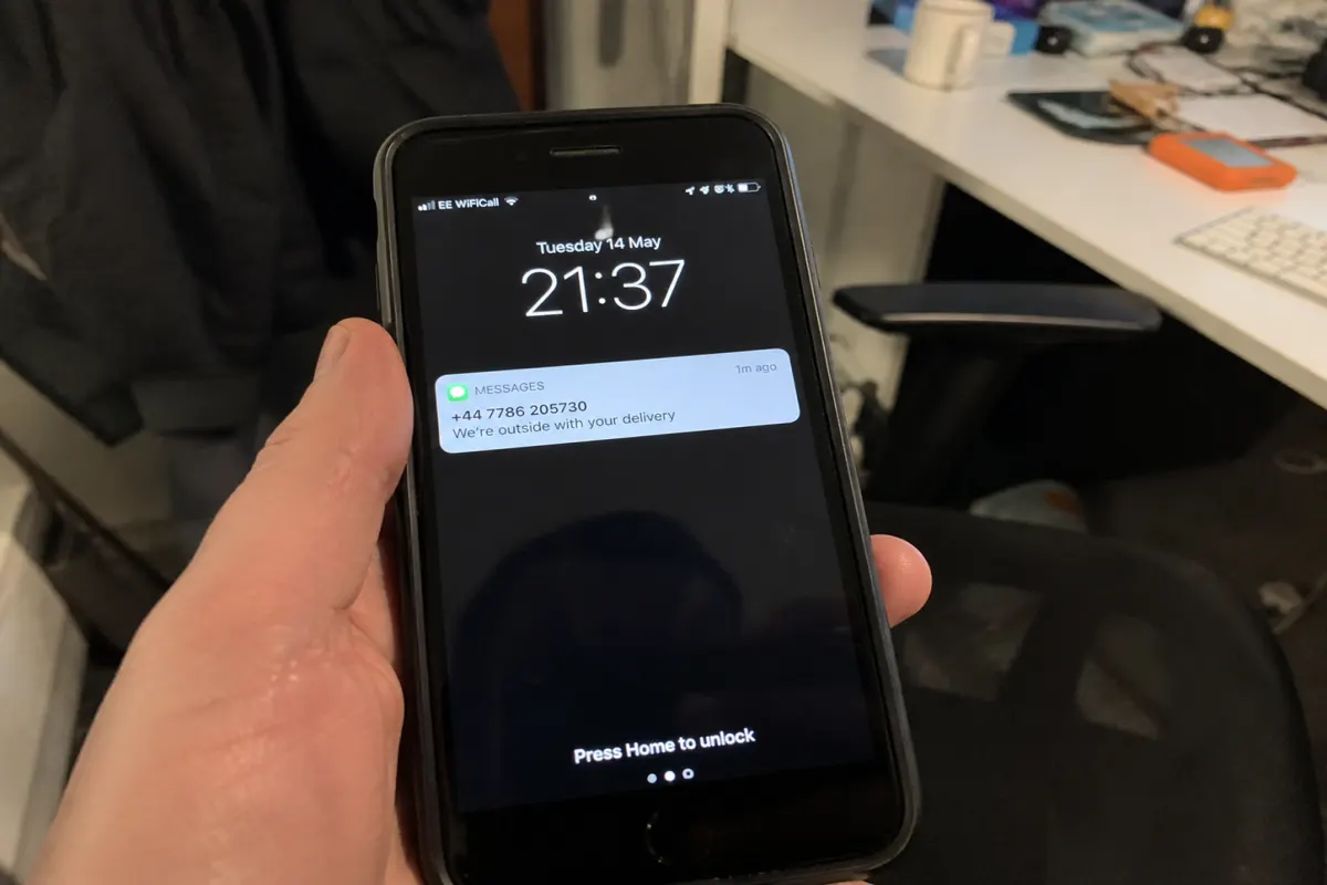 The fake app notification