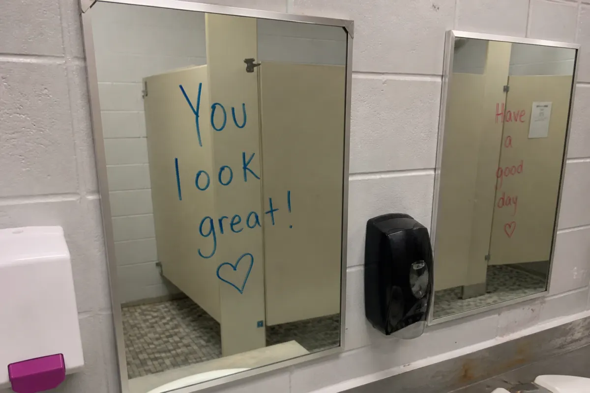 The mirror message