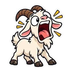 Goat scream sound button