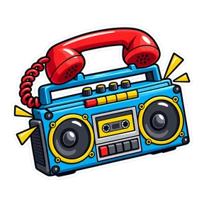 Boom bap ringtone sound button