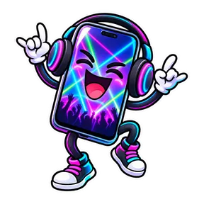 EDM ringtone sound button
