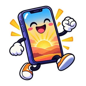 Opening chime ringtone sound button