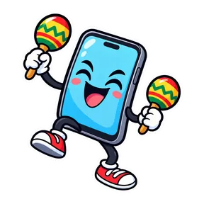 Reggaeton ringtone sound button
