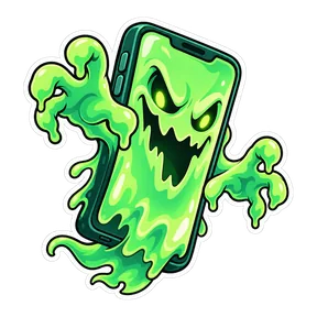 Spooky ringtone sound button