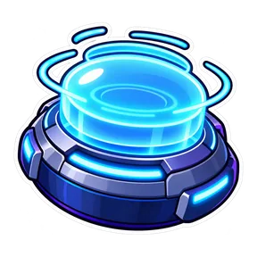 Sci-fi blip sound button