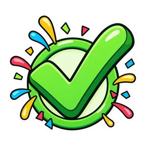 Success chime sound button