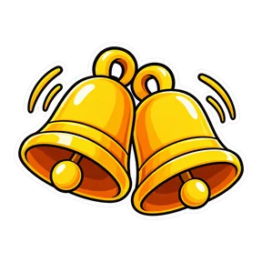 Two-tone chime sound button