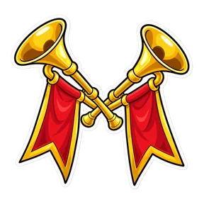 Fanfare sound button