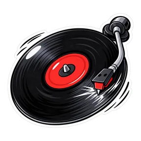 Record scratch 1 sound button
