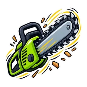 Chainsaw 3 sound button
