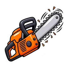 Chainsaw 1 sound button