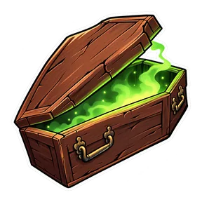 Coffin opening 1 sound button