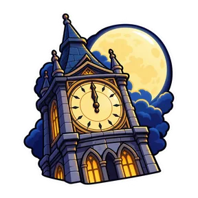 Midnight bell sound button
