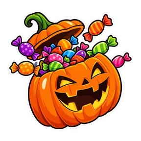 Pumpkin burst sound button