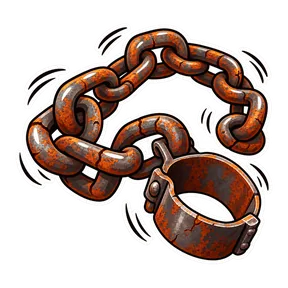 Rattling chains 1 sound button