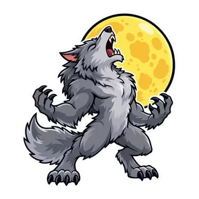 Werewolf howl 1 sound button