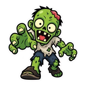Zombie growl 1 sound button