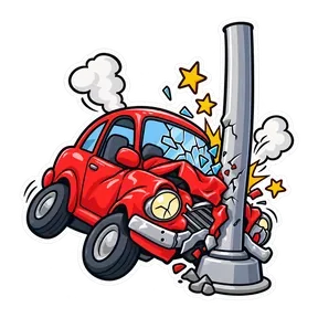 Car crash sound button