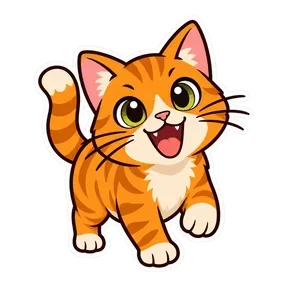 Cat meow sound button