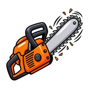 Chainsaw sound button