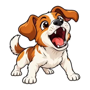 Dog bark 1 sound button