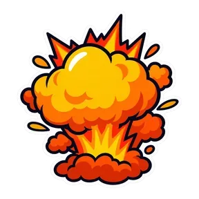 Explosion sound button