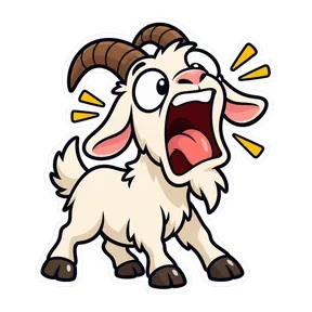 Goat scream sound button