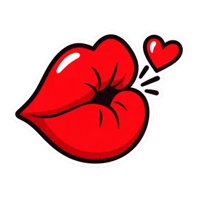 Kiss sound button